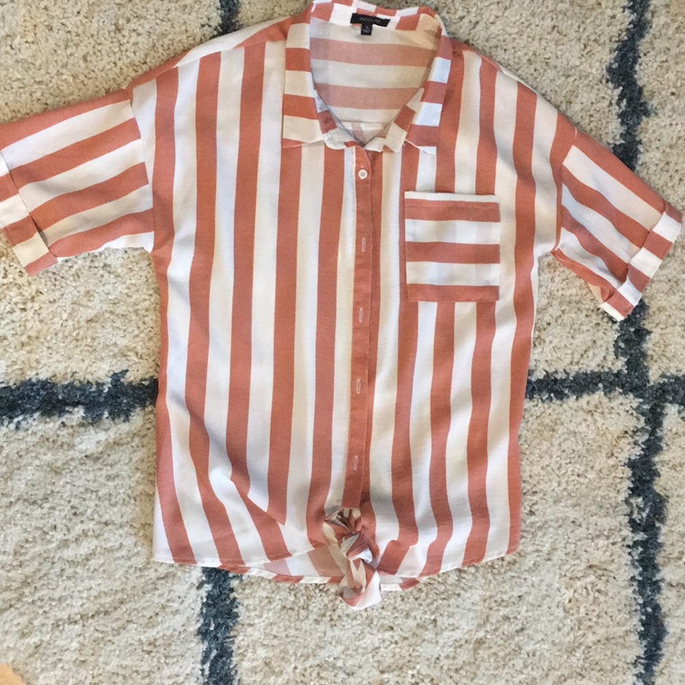 Roolee Button Up Tie Front